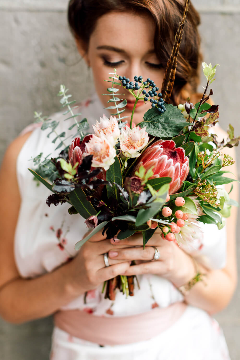 Jenya & Steven: Fall Irish Vogue at Luttrellstown Castle - Waterlily ...