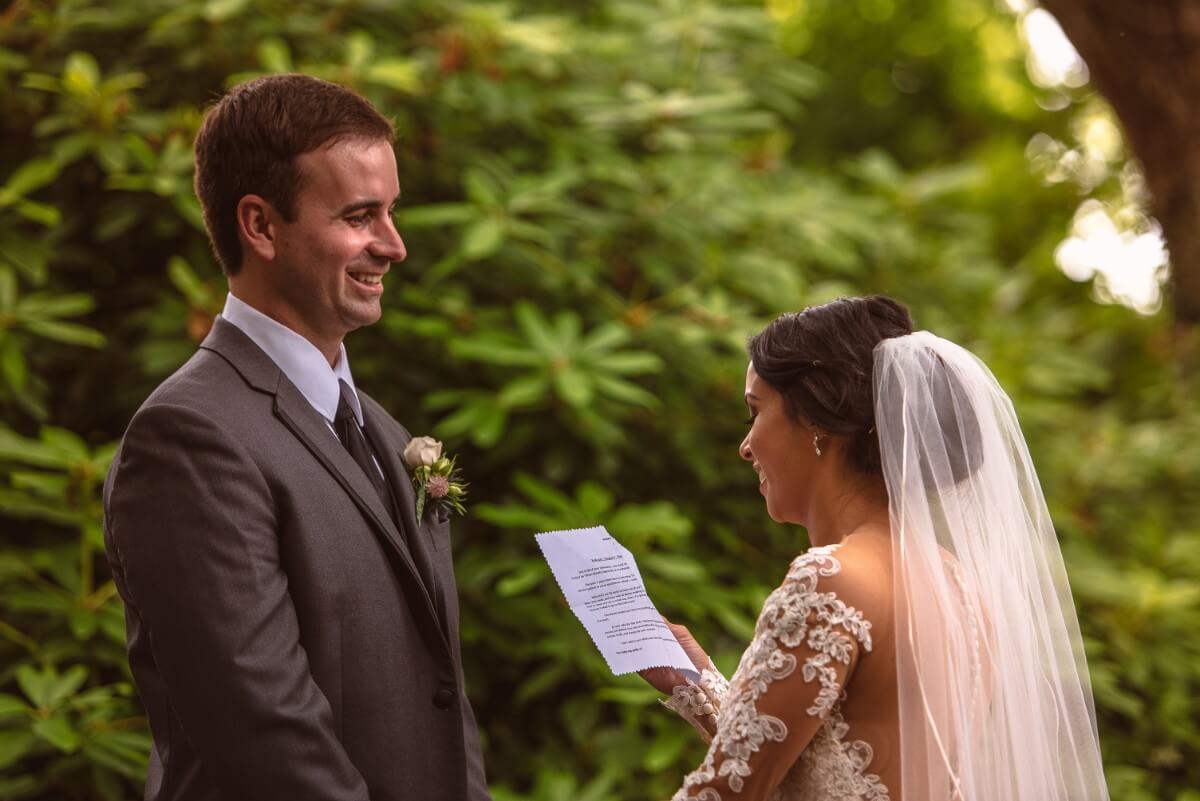 Brian & Kimberly: A Gorgeous Classic Woodland Castle Elopement ...